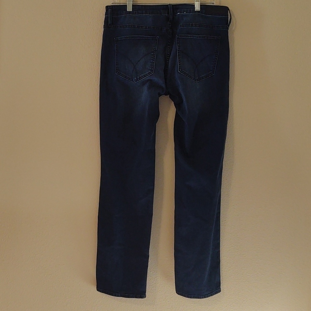 Calvin Klein Women's Slim Straight Denim Jeans - Picture 2 of 8